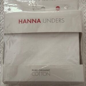 Hanna Andersson White Cotton Undershirt
